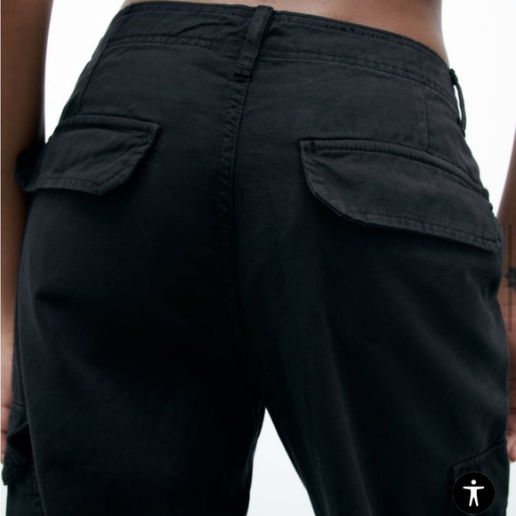 Zara Pants & Jumpsuits Zara Trf Straight Cargo Pant Poshmark